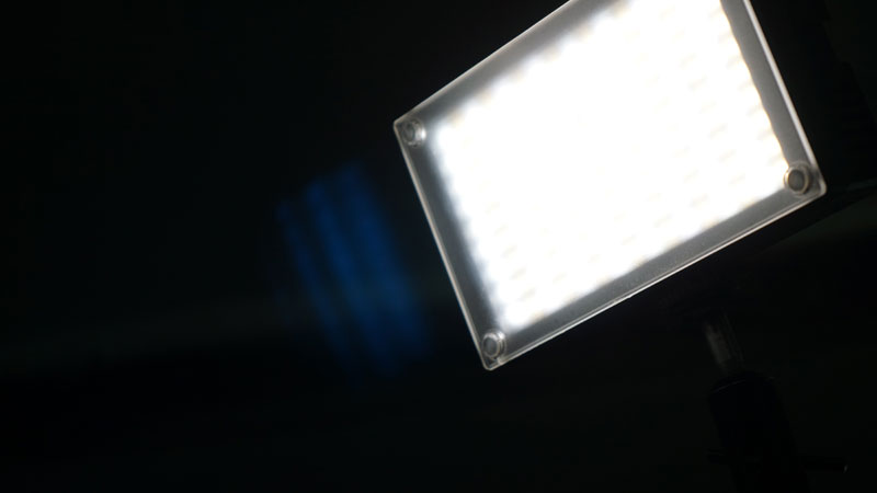Portable LED Leuchte für Videoproduktion